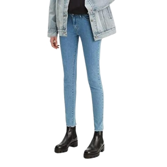 Levi’s 711 Skinny Jeans Medium Wash Size 28 - Picture 1 of 7